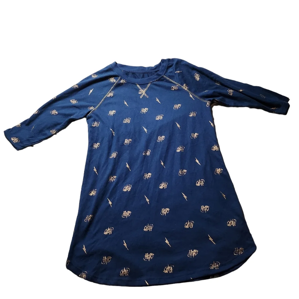 Harry Potter Women's 3/4 Sleeve Soft Sleep Shirt Size S-M